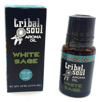 Flacon d'huile parfumée Tribal Soul sauge blanche