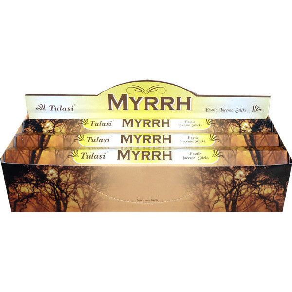 Boite d'encens Tulasi myrrhe 20 gr
