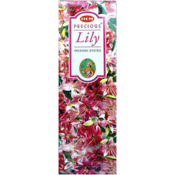 Encens hem precious lys 20 gr -  Batons d\'encens