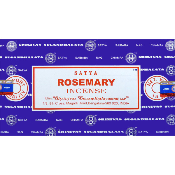 Encens batons satya romarin 15g -  Batons d\'encens
