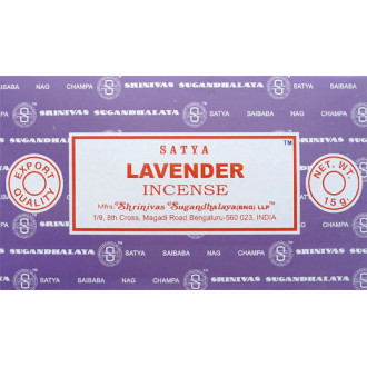 Encens batons satya lavande 15 g