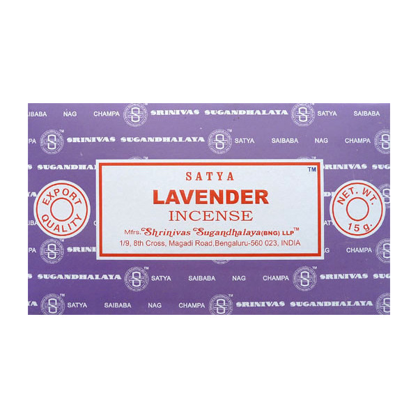 Encens batons satya lavande 15 g -  Batons d\'encens