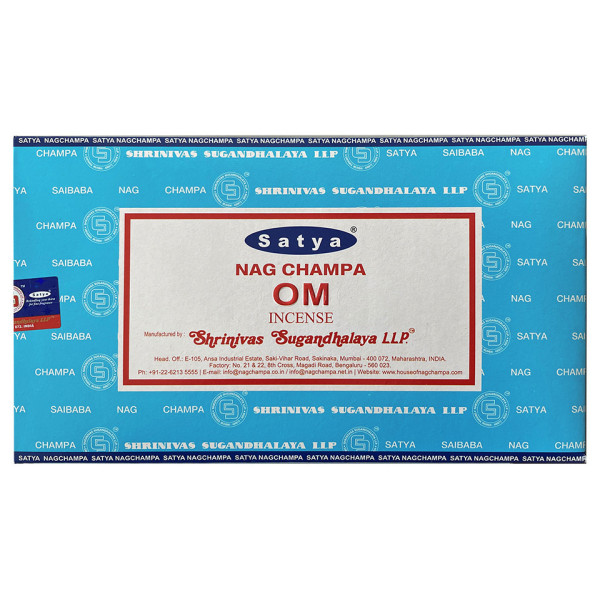 Encens batons satya Om 15 gr -  Batons d\'encens