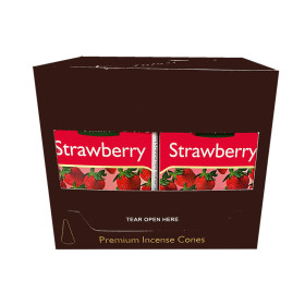 Cônes d'encens Tulasi fraise