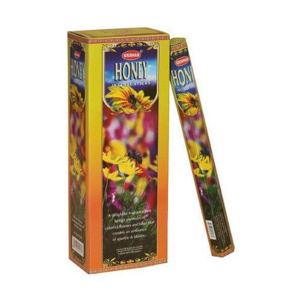 Encens krishan miel de 20 gr -  Batons d\'encens