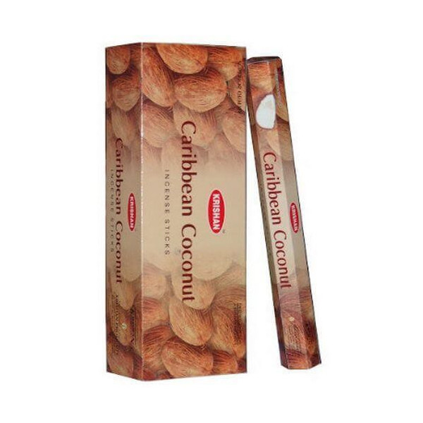 Encens krishan noix de coco de 20 gr -  Batons d\'encens