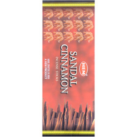 Encens Hem santal cannelle 20 grammes -  Batons d\'encens