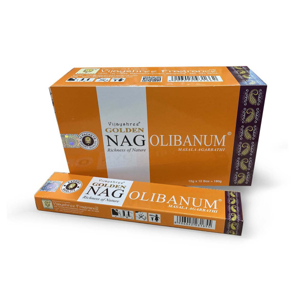 Encens oliban batons golden nag 15 g -  Batons d\'encens