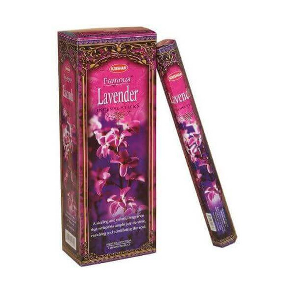 Encens krishan lavande de 20 gr -  Batons d\'encens