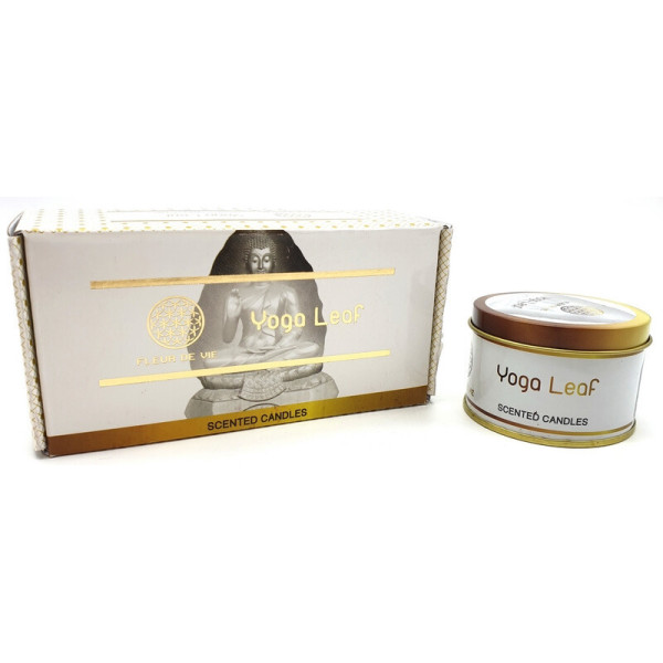 Bougie fleur de vie yoga 120 gr