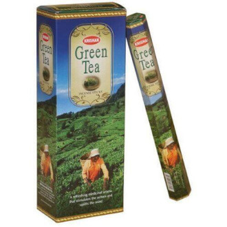Encens bâtons thé vert boite de 20 gr