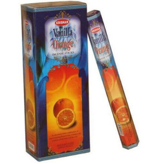 Encens batons krishan orange-vanille de 20 gr