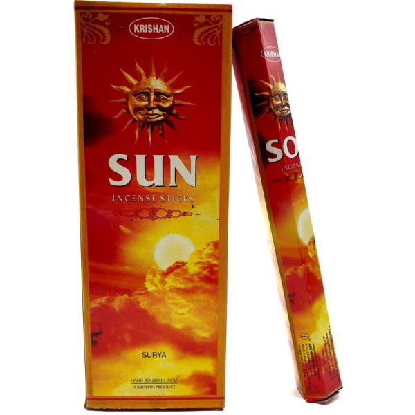 Encens batons krishan soleil de 20 gr