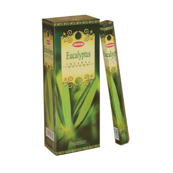 Encens eucalyptus krishan de 20 gr -  Batons d\'encens