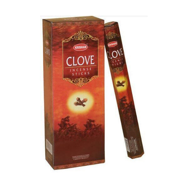 Encens krishan clou de girofle 20 gr -  Batons d\'encens