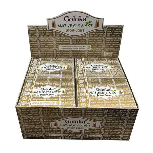 Encens cônes Goloka nature\'s nest -  Goloka