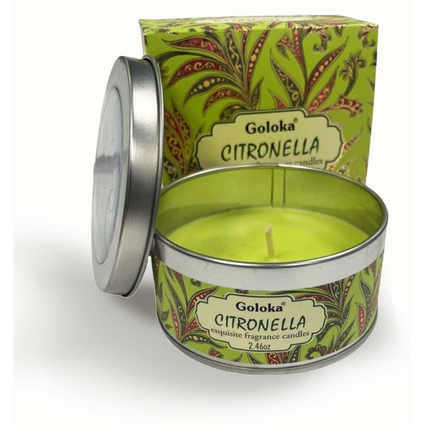 Bougie Goloka citronnelle