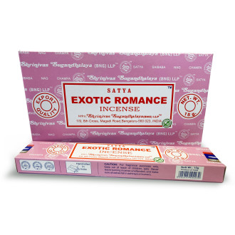 Encens bâtons Satya exotic romance 15  gr