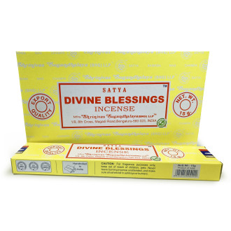 Bâtons d'encens Satya divine blessings 15 gr