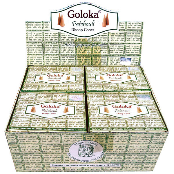Encens cônes Goloka patchouli - Goloka Encens cônes Goloka patchouli - Goloka