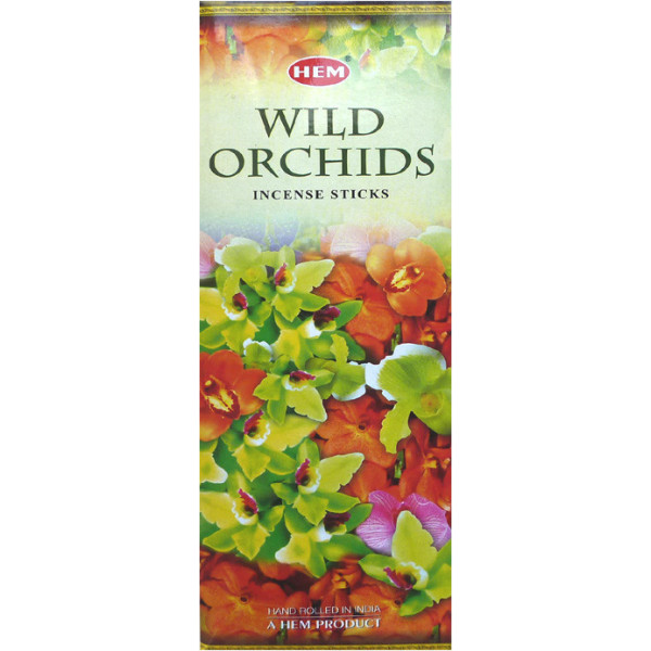 Encens bâtons Hem orchidée sauvage 20 gr -  Hem