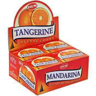 Encens cônes hem mandarine (tangerine)