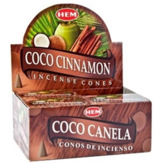 Encens cônes hem cannelle coco