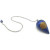 Pendule lapis lazuli fleur de vie -  Pendules radiesthésie