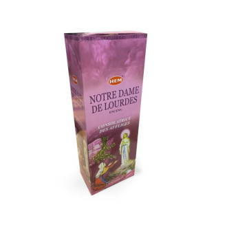 Encens hem Notre dame de Lourdes 20 gr (violet) -  Batons d\'encens