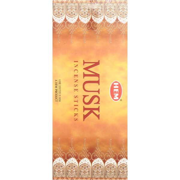 Encens hem musk 20 grammes -  Batons d\'encens