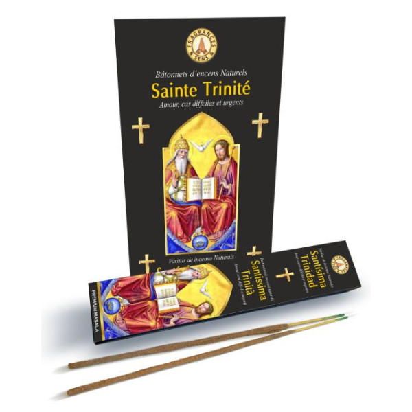 Encens bâtons fragrance & sens Sainte Trinité 15 gr