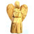 Statuette ange sculptée en palo santo -  Déco - cadeaux