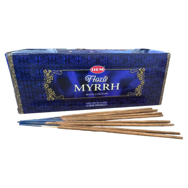Encens bâtons Hem myrrhe flora massala -  Hem