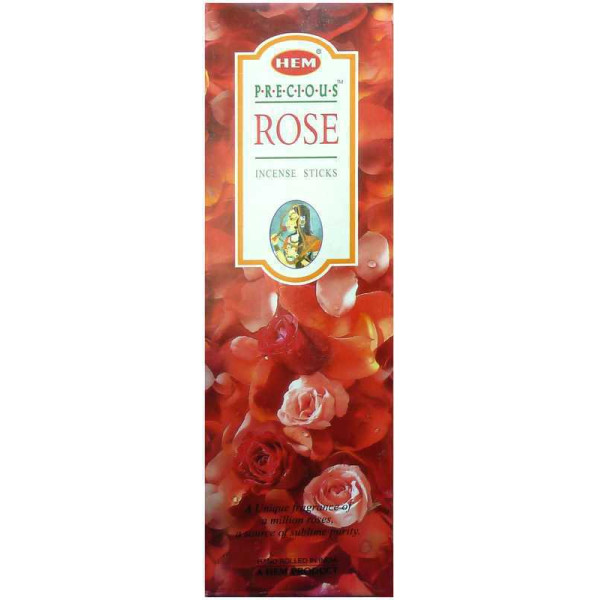 Encens bâtons Hem rose précieuse 10 gr