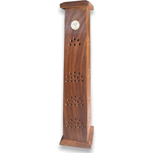 Porte encens grande tour motifs soleil -  Portes encens