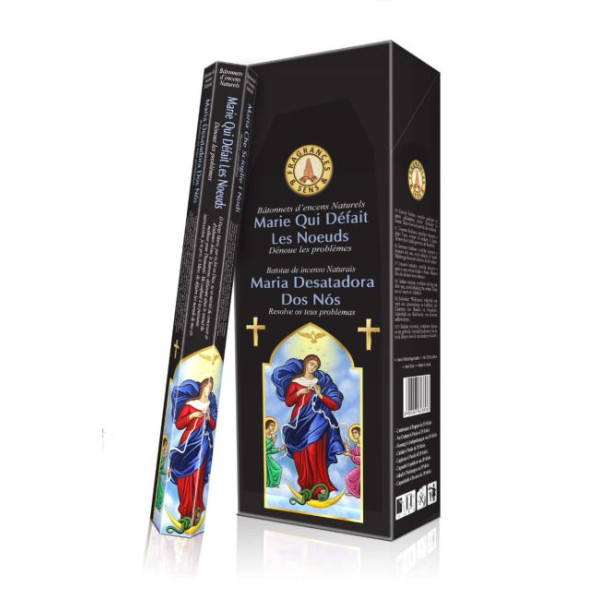 Encens bâtons Fragrance & Sens Marie qui défait les noeuds  20 gr -  Batons d\'encens