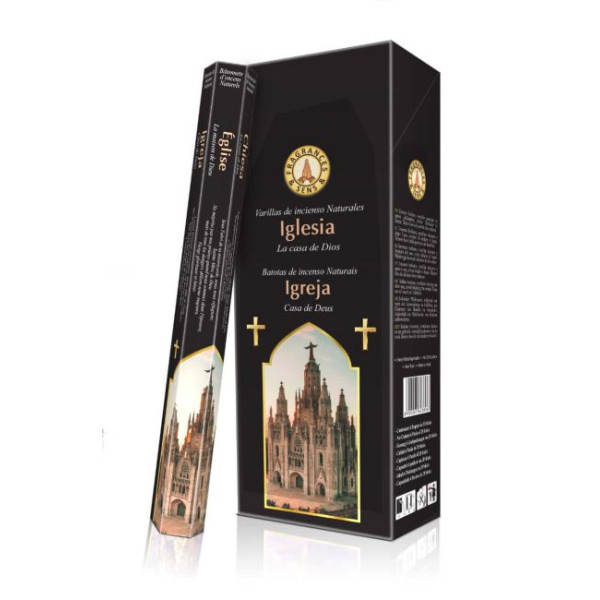 Encens bâtons Fragrance & Sens église 20 gr -  Batons d\'encens