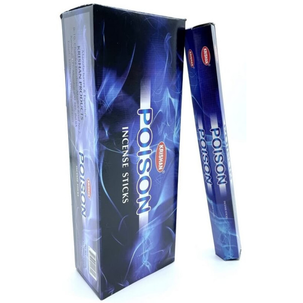 Encens parfum poison krishan 20 gr -  Batons d\'encens