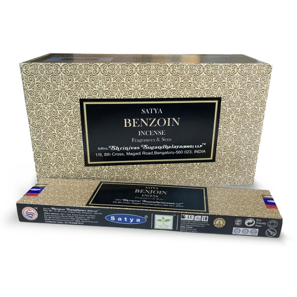 Encens bâtons Satya F&S benjoin 15 g -  Batons d\'encens