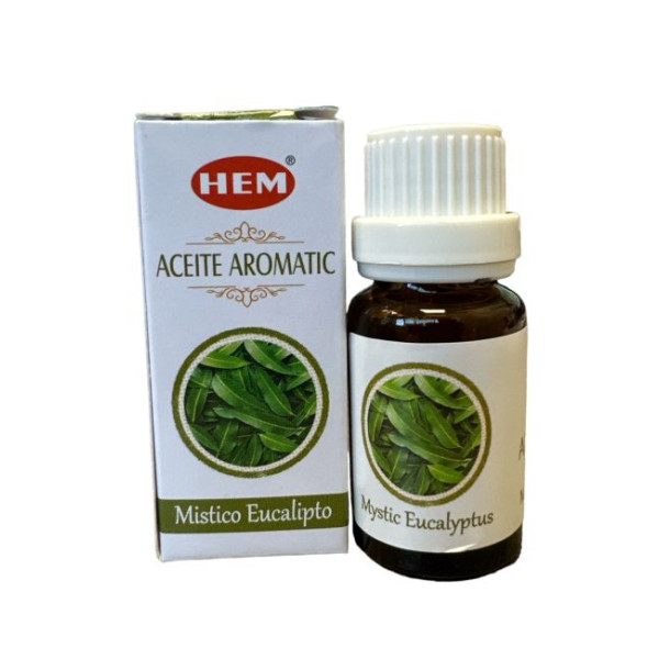 Flacon d\'huile parfumée Hem eucalyptus mystique -  Huiles parfumées