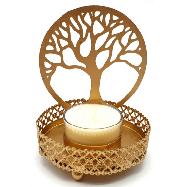 Bougeoir à réflexion arbre de vie - Déco - cadeaux