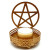 Bougeoir à réflexion pentacle -  Déco - cadeaux