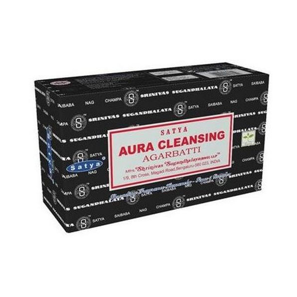Encens batons satya aura cleansing 15 gr -  Batons d\'encens
