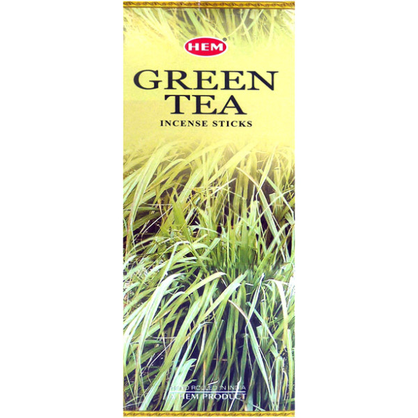 Encens thé vert, hem bâtons de 10 grammes -  Batons d\'encens