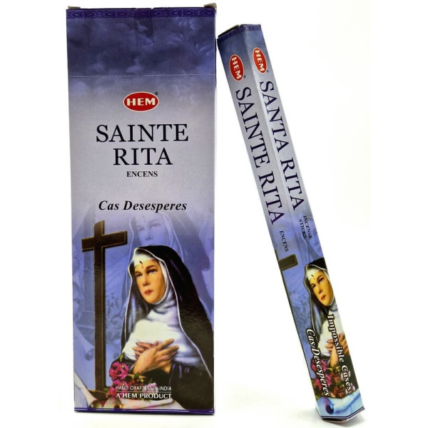 Encens hem Ste Rita 20 gr -  Batons d\'encens