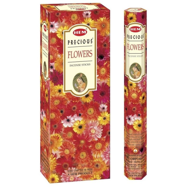 Encens bâtons hem precious flowers 20 gr -  Batons d\'encens