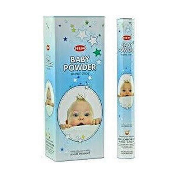 Encens bâtons hem baby powder 20 gr -  Batons d\'encens
