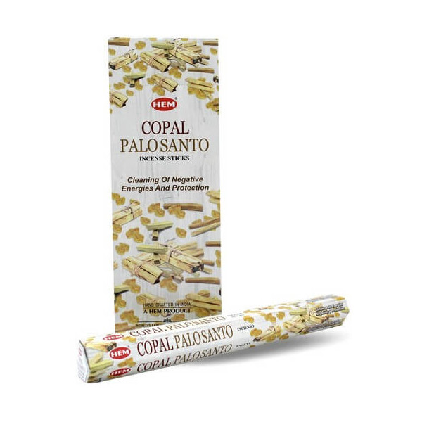 Encens hem copal palo santo 20 g -  Batons d\'encens