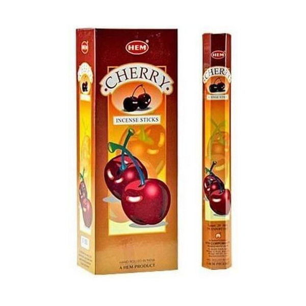 Encens hem cerise 20 gr. -  Batons d\'encens