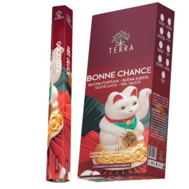 Encens bâtons Terra bonne chance 30 gr